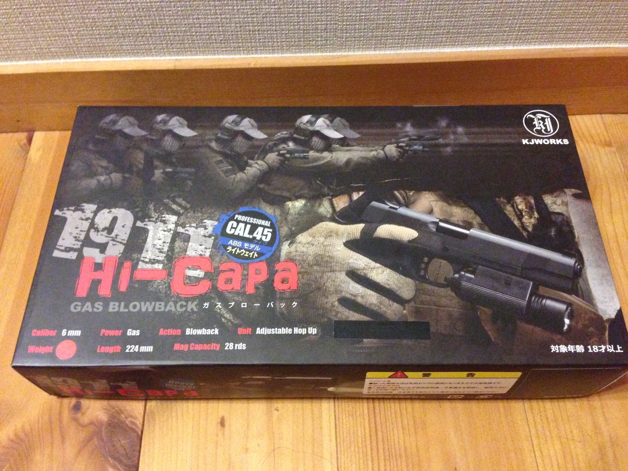 エアガンレビュー】KJWORKS製 1911 Hi-Capa 前編 : TARGET