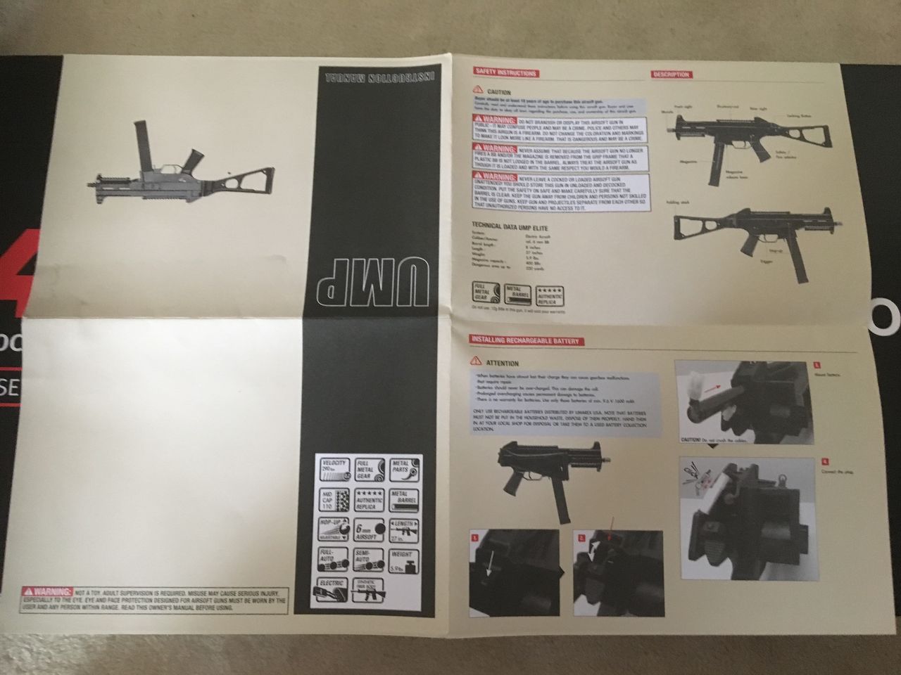 エアガンレビュー】ARES製 UMP45 EFCS搭載Ver. : TARGET
