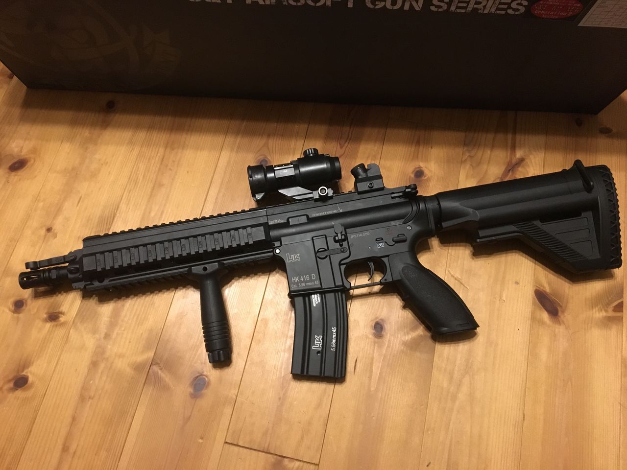 エアガンレビュー S T製 Hk416d10rs スポーツラインg2 電動ガン Target ターゲット エアガンレビューと総合gun情報