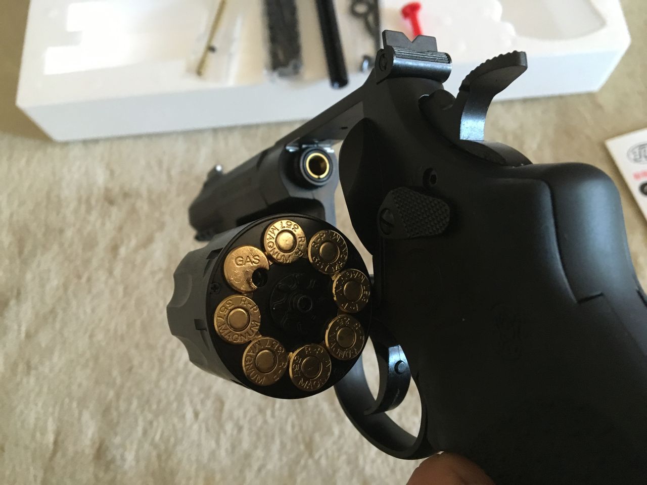 エアガンレビュー タナカワークス製 S W M327 M P R8 ガスリボルバー Target ターゲット エアガンレビューと総合gun情報