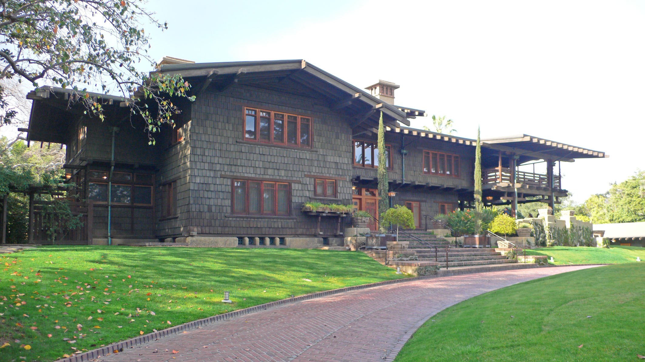 ギャンブル邸 Gamble House (1908) Green & Green (Charls/Henry