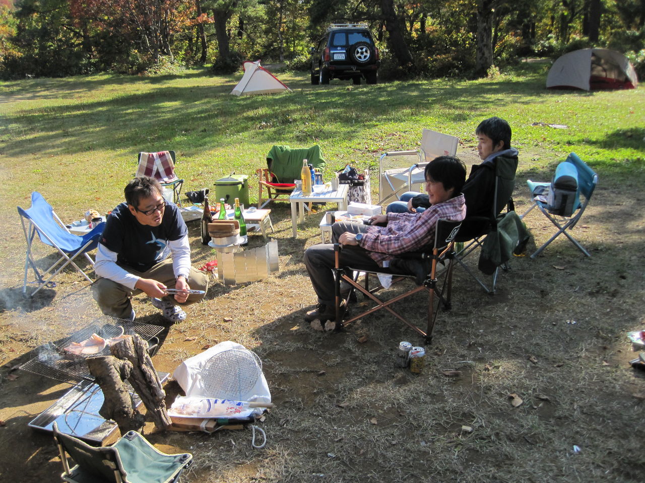 10月11日 ドラム缶風呂キャンプ 朝日屋の温度計 10月11日 ドラム缶風呂キャンプ 朝日屋の温度計
