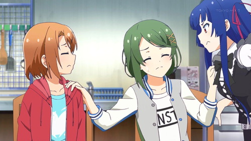 ソラとウミのアイダ 7話 感想 かわいい守護神が まさかの肩たたき券でつれたｗｗｗ ソラウミ Sora Umi Ep7 Vtuberころ Vの裏