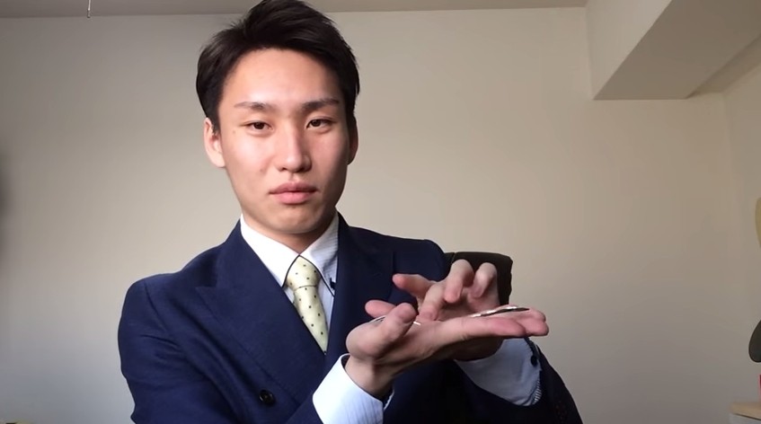 誰でも出来るフォーク曲げのやり方 Daigoの技 ネタバレ動画 おもしろ動画 Com