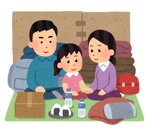 hinanjo_seikatsu_family_smile