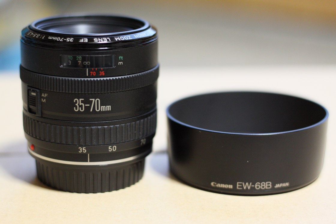 貰い物 Canon EF35-70mm F3.5-4.5 レンズ簡易テスト : デジカメ 貰い物 Canon EF35-70mm F3.5-4.5 レンズ簡易テスト : デジカメ