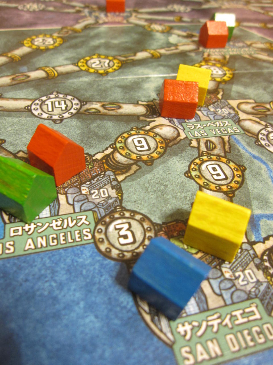 電力会社 : じゅん・ぴぇ～る・ケロピョンチョのボードゲーム紹介