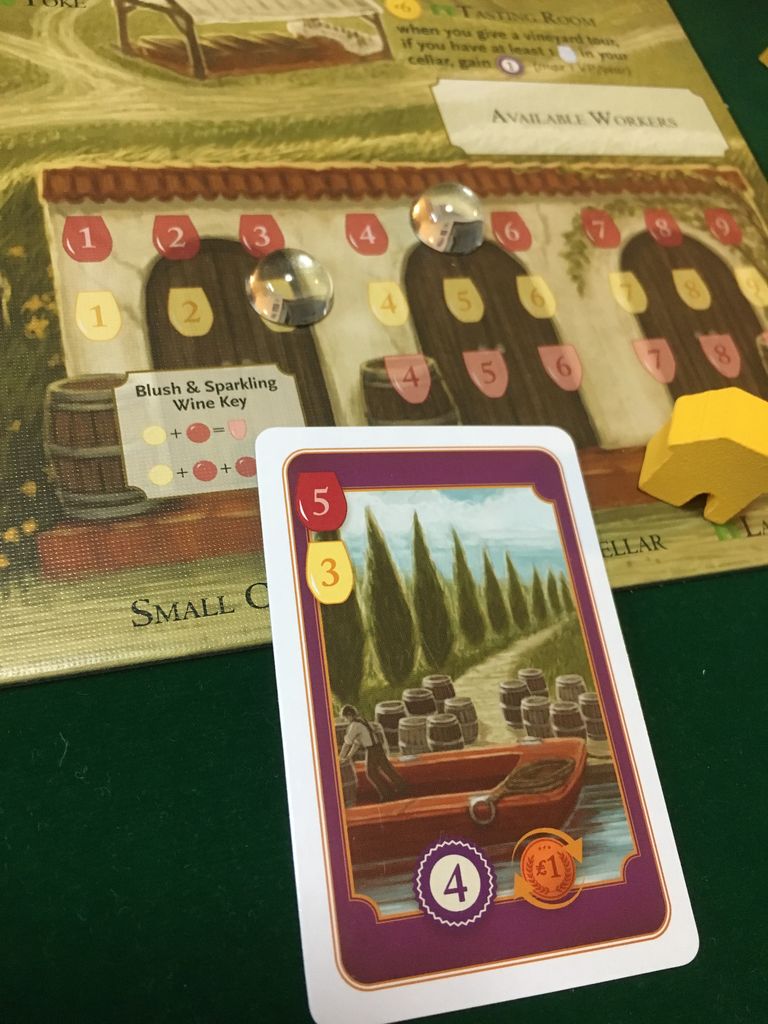 ワイナリーの四季 じゅん ぴぇ る ケロピョンチョのボードゲーム紹介