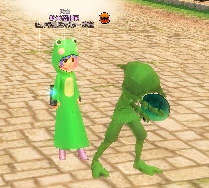 緑チョコモンスター