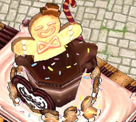 上から見た屋根飾り拡大