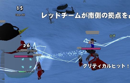 雪合戦イベント