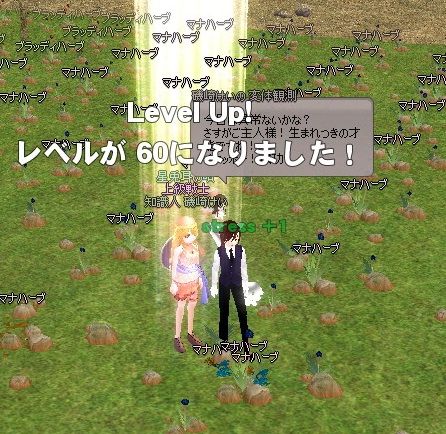 マダオファームでレベル60