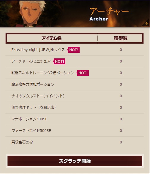 スクラッチ(アーチャー)