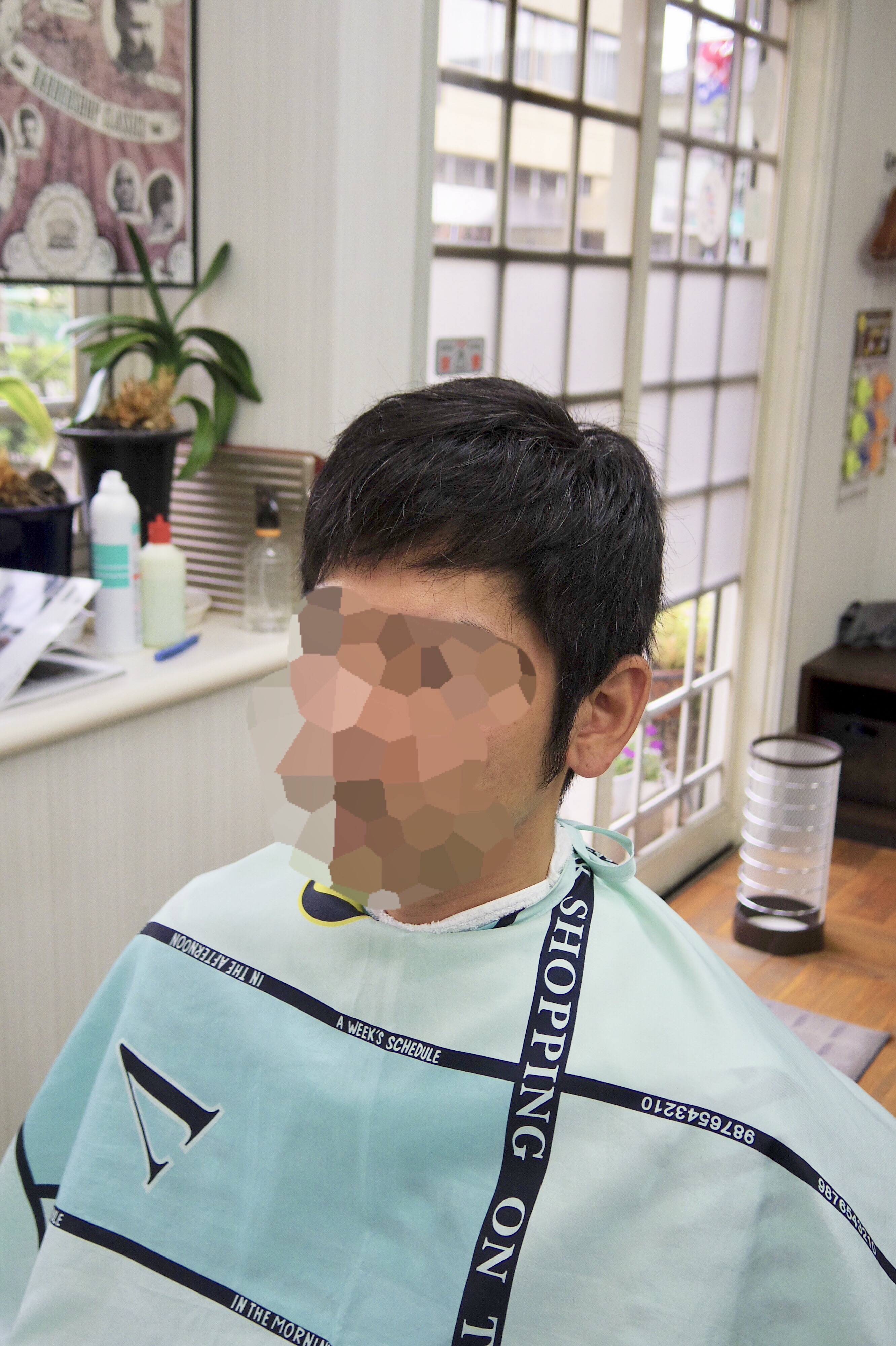 メンズカットメンズヘア 生えグセを活かす 夏にオススメ短髪ベリーショート 府中調布のbarber 短髪 メンズショートが得意 Tashiro Mix Hair 武蔵野台白糸台