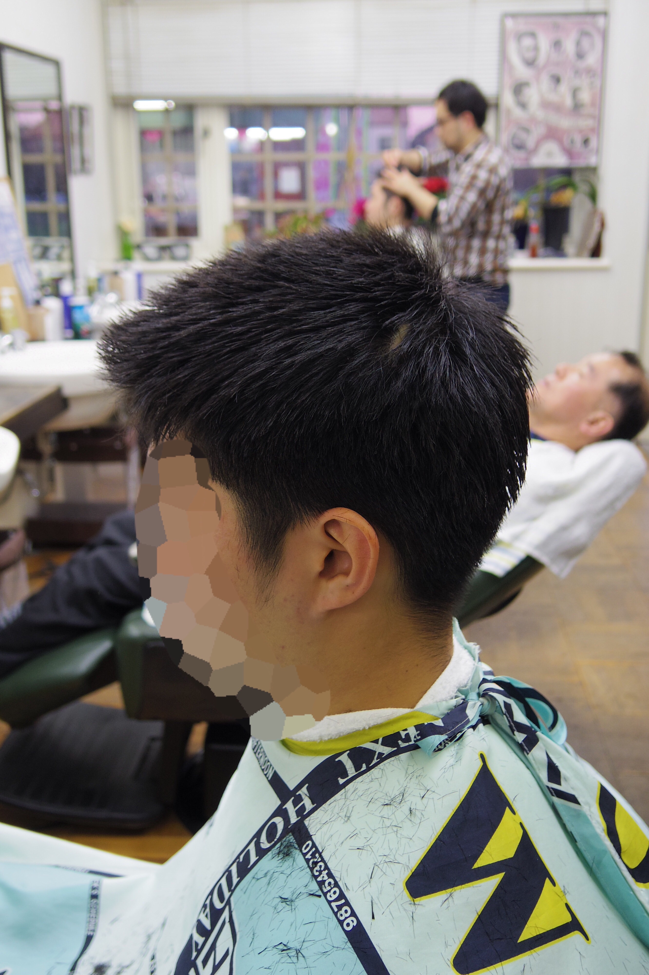 髪型 お手入れ簡単で男らしいワイルド フェードカット メンズカットメンズヘア 府中調布のbarber フェードカット 短髪 メンズショートが得意 Tashiro Mix Hair 武蔵野台白糸台