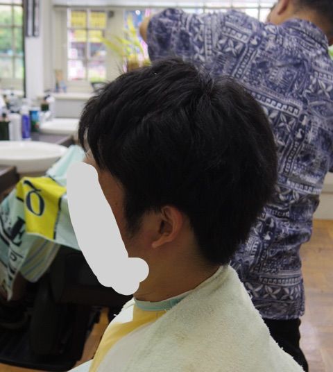 ツーブロック 耳ギリギリまで髪の毛が生えてる場合 府中調布のbarber 短髪 メンズショートが得意 Tashiro Mix Hair 武蔵野台白糸台