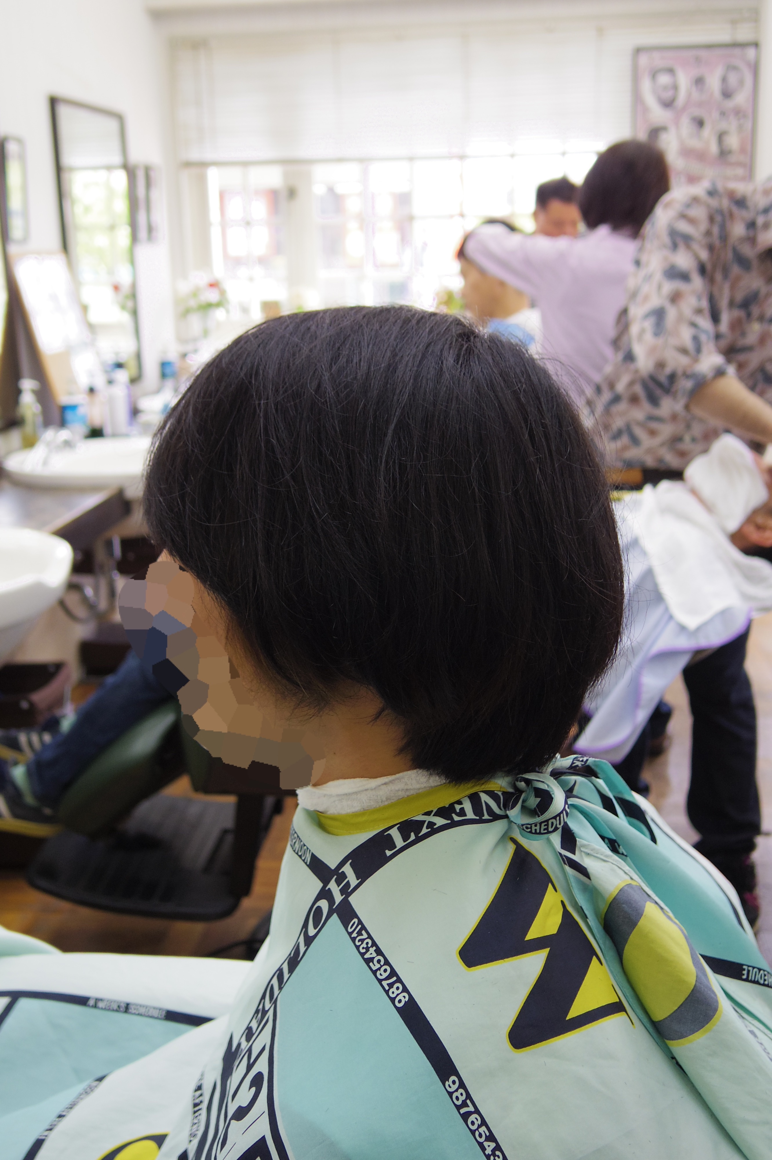 髪型 髪を伸ばしている時にシルエットを整える メンズカットメンズヘア 府中調布のbarber 短髪 メンズショートが得意 Tashiro Mix Hair 武蔵野台白糸台