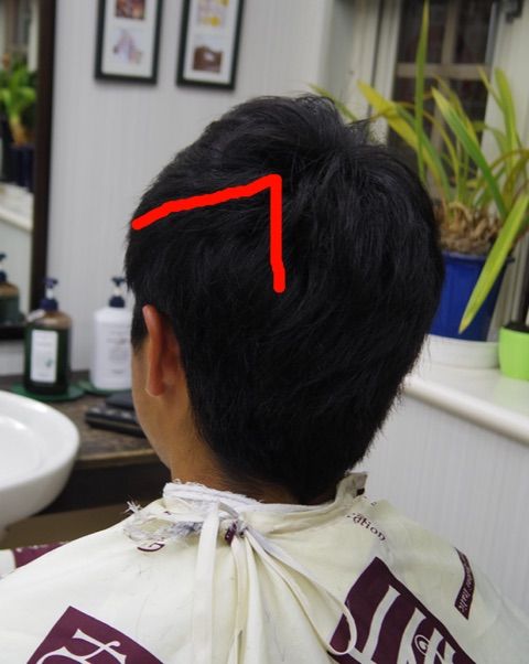 ハチ張りベリーショート 特殊な角度をつけて対策 抜群の効果 府中調布のbarber 短髪 メンズショートが得意 Tashiro Mix Hair 武蔵野台白糸台