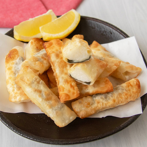 長芋とチーズの揚げ餃子