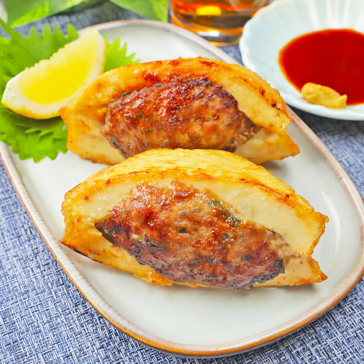 厚揚げに好きな具を詰めて焼くだけ】簡単なのに節約もバッチリ！厚揚げ