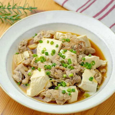 豚こま肉豆腐