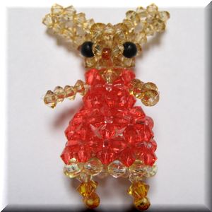 たすくスク 休止中ホントゴメンネ ビーズキャラクター モチーフ無料レシピ