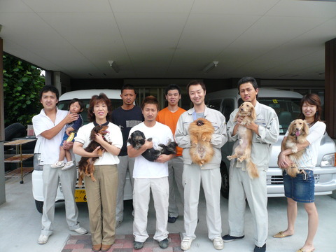 57伊熊様集合社員