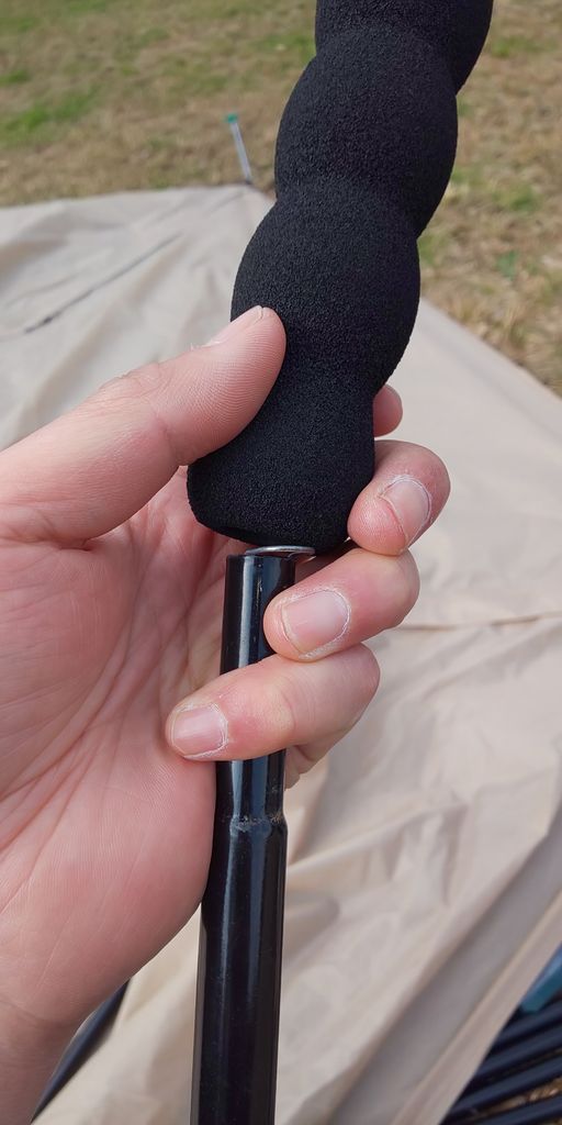 コンパクトなワンポールテントをお手軽にツーポール化してみた話 ツーポールテント Diy 買い物始めました