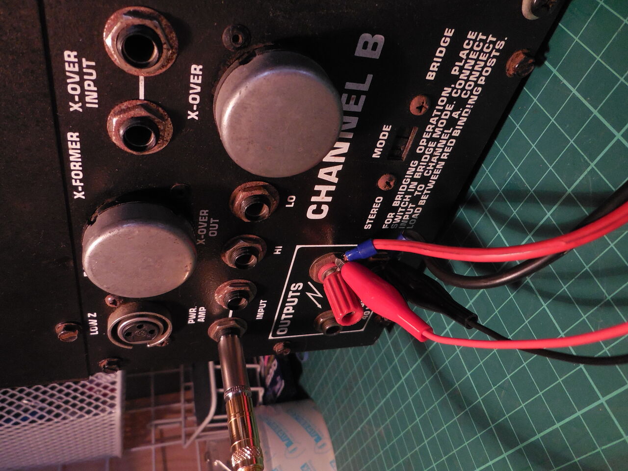 PEAVEY CS-800 Power Ampを試してみよう : B級オーディオ奮戦記