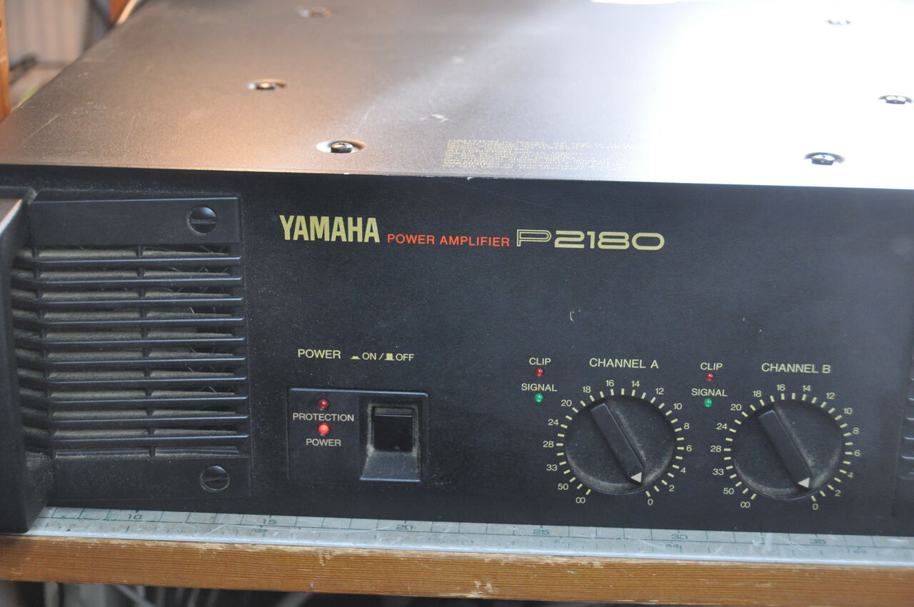 ヤマハパワーアンプ P2180 2台目です : B級オーディオ奮戦記