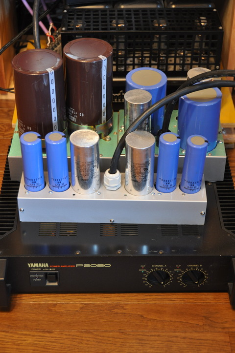 ヤマハパワーアンプP2080強化電源音質比較 : B級オーディオ奮戦記
