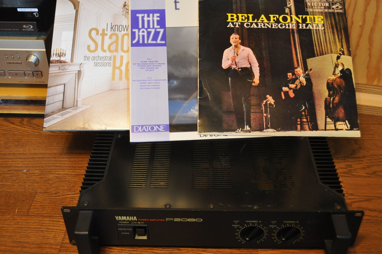 ヤマハパワーアンプP2080強化電源音質比較 : B級オーディオ奮戦記