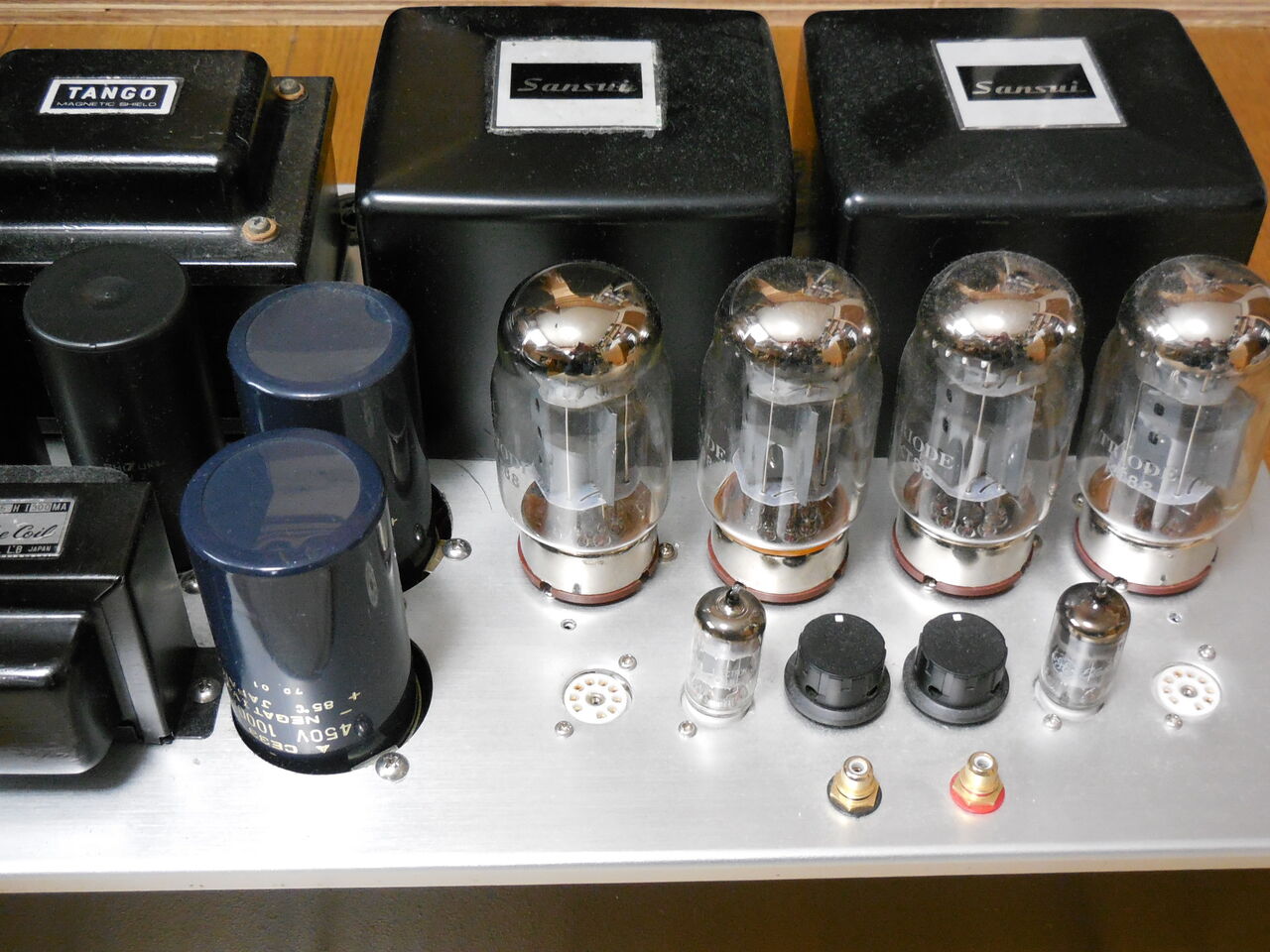 Sansuiトランスアンプの再々改造 : B級オーディオ奮戦記 Sansuiトランスアンプの再々改造 : B級オーディオ奮戦記