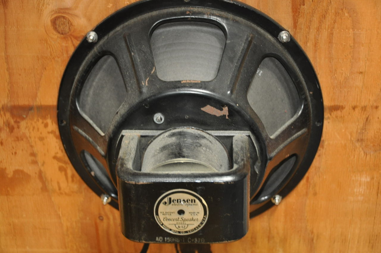 励磁型スピーカー Jensen A12を入手してみました : B級