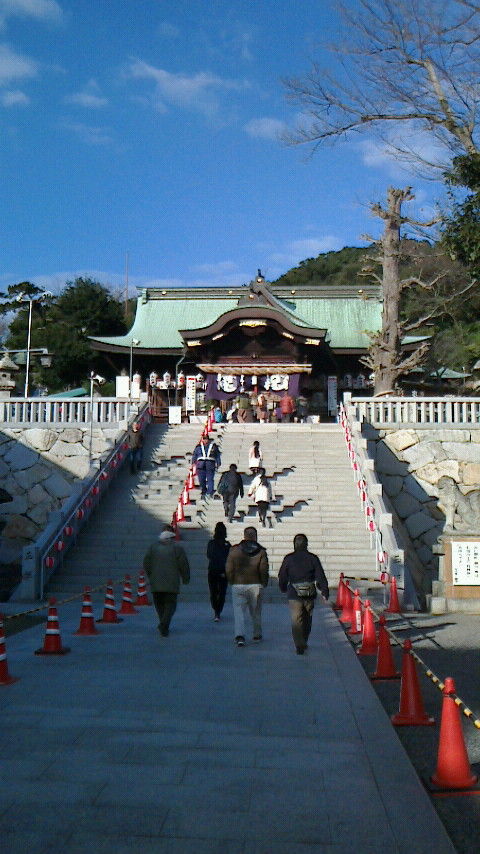 香川県高松市たてやま整体　2018年石清尾八幡宮初詣