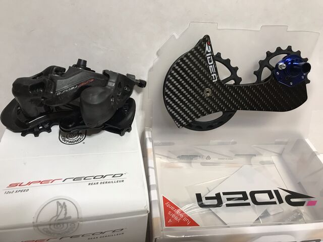 ビッグプーリー取り付け RIDEA C-60 +スーパーレコード12S ビッグプーリー取り付け RIDEA C-60 +スーパーレコード12S