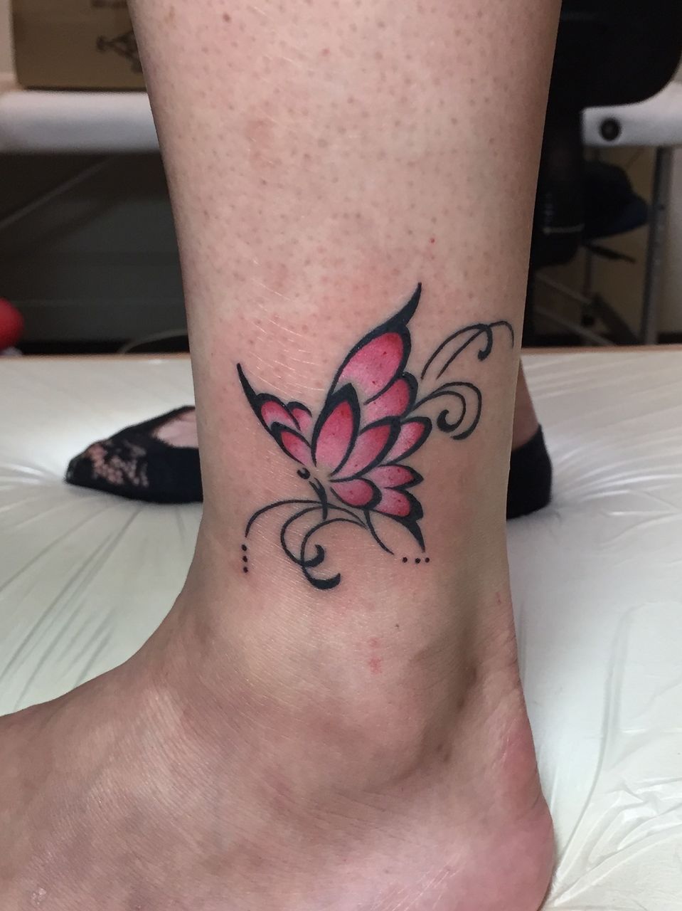 ガールズタトゥー 蝶 ローマ数字 Tattoo Matsu Blog