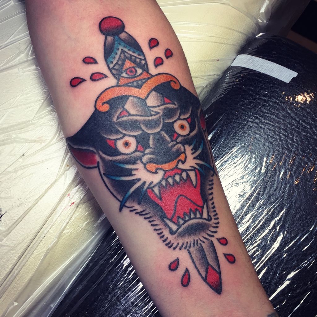 パンサー ドリームキャッチャー 桜 ガールズタトゥー Tattoo Matsu Blog