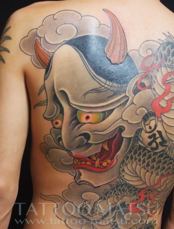 鯉 般若 金魚 ツーフェイス トライバル Tattoo Matsu Blog