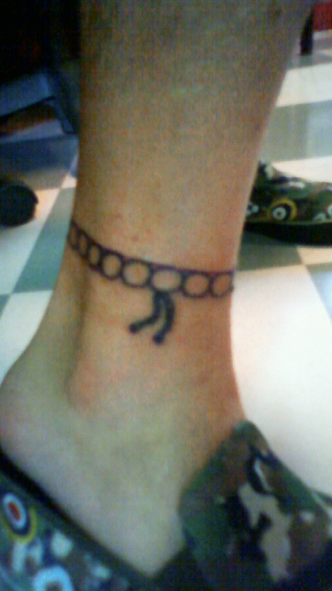 タトゥー 足首に数珠 Tattoo 宇都宮 彫師satoshiのblog