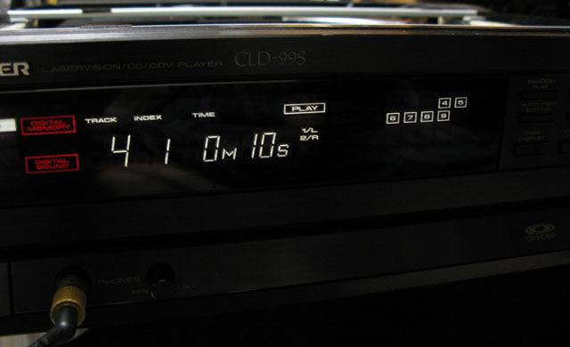 パイオニア CLD-99S (CD/LDプレーヤー) : フラットバーロード パイオニア CLD-99S (CD/LDプレーヤー) : フラットバーロード