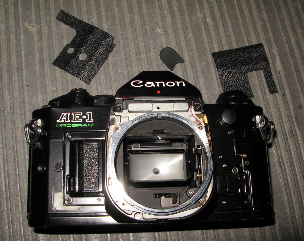 そごう・西武の売却検討 シャッター鳴き無し　Canon 28/2.8 FD Program AE-1 フィルムカメラ