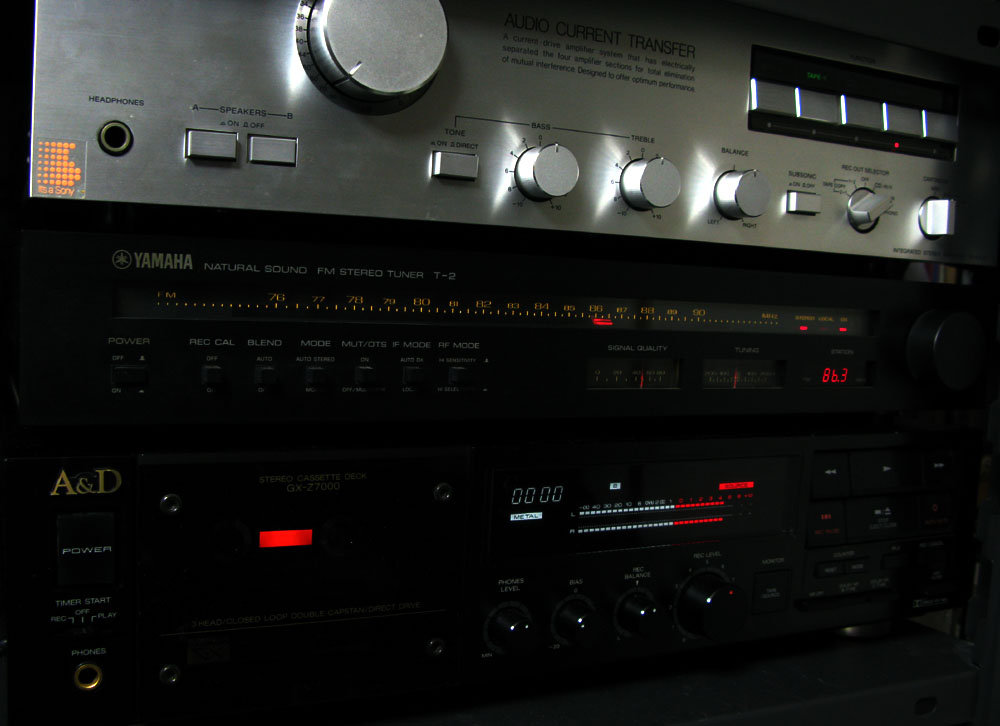 YAMAHA T-2 (FMチューナー) : フラットバーロードで行こう! YAMAHA T-2 (FMチューナー) : フラットバーロードで行こう!