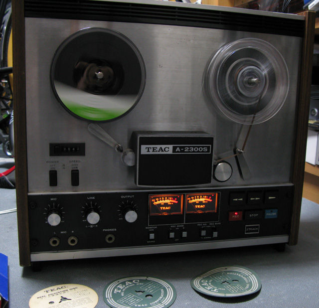 TEAC A-2300S-2T (オープンリールデッキ) : フラットバーロードで行こう！