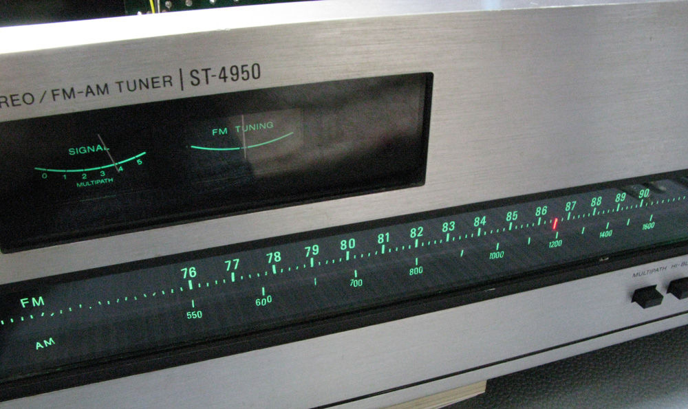 SONY ST-4950 （FM/AMチューナー） : フラットバーロードで行こう！