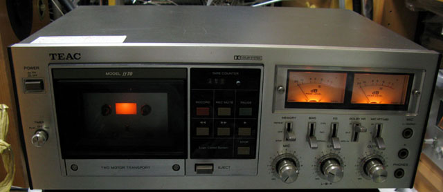 TEAC ff-70(カセットデッキ) : フラットバーロードで行こう! TEAC ff-70(カセットデッキ) : フラットバーロードで行こう!