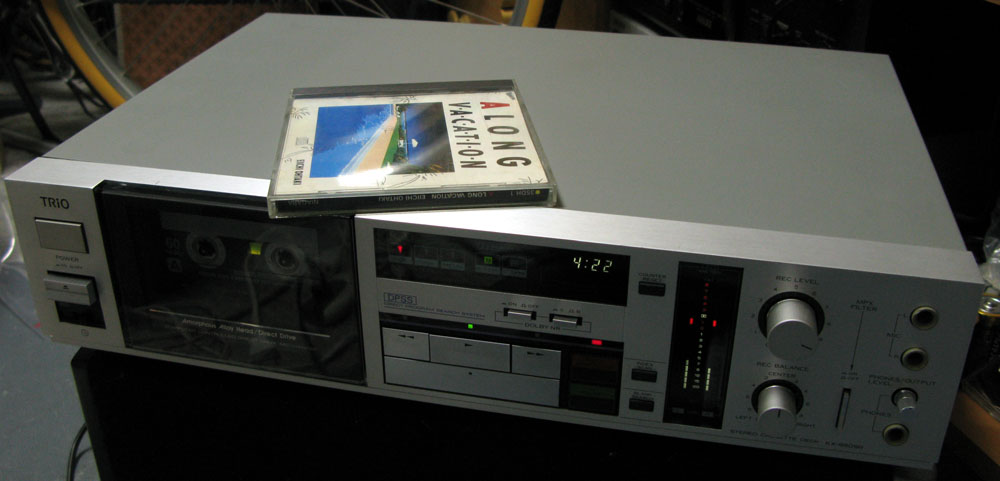 TRIO KX-5000 ステレオカセットデッキ ♡ジャンク品(通電しません) TRIO KX-5000 ステレオカセットデッキ ♡ジャンク品(通電しま