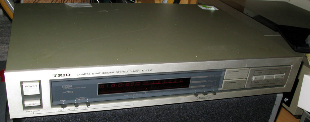 TRIO　AM/FMチューナー　KT-7X KT-7X TRIO - 中古オーディオ 高価買取・販売 ハイファイ堂