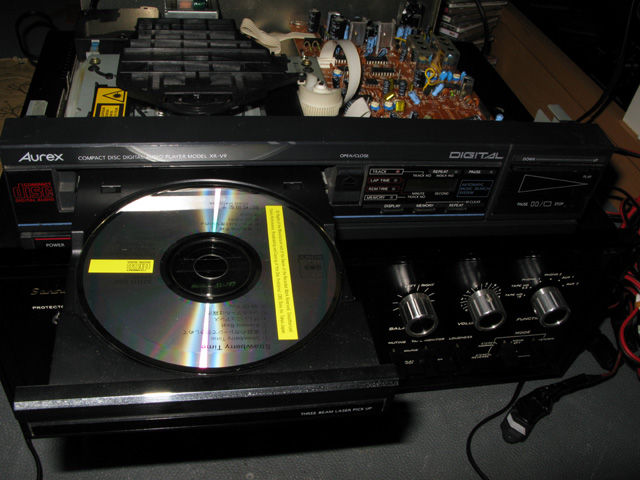 AUREX XR-V9 （CDプレーヤー） : フラットバーロードで行こう！