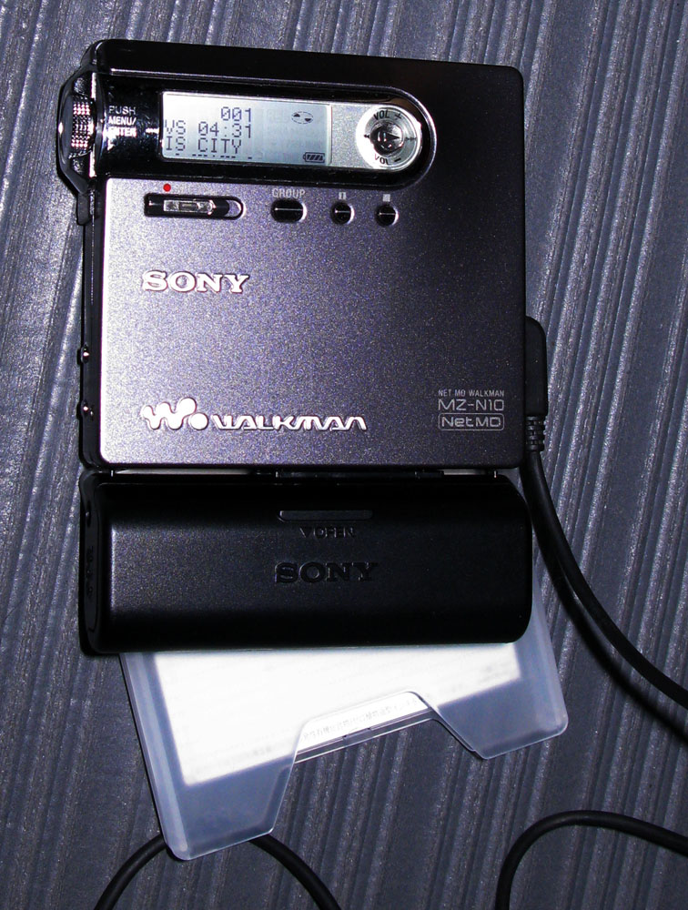 SONY MZ-N10 NetMD ウォークマン　中古　付属品あり Yahoo!オークション -「sony mz-n10」の落札相場・落札価格